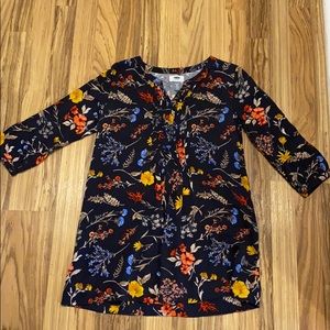 navy blue girls dress